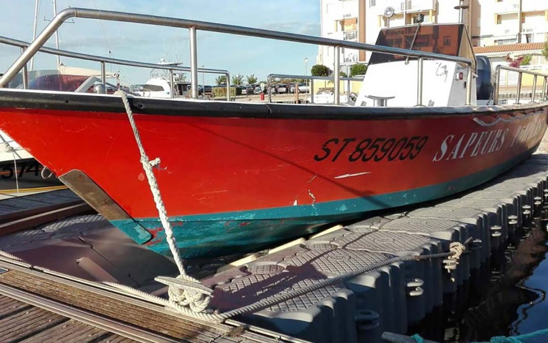 Base à bateau sapeurs – pompiers de Frontignan