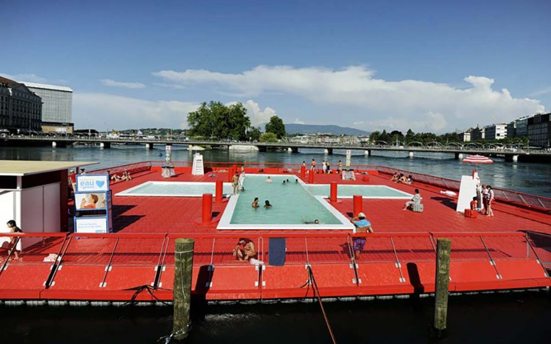 Piscine flottante – Genève – 2014