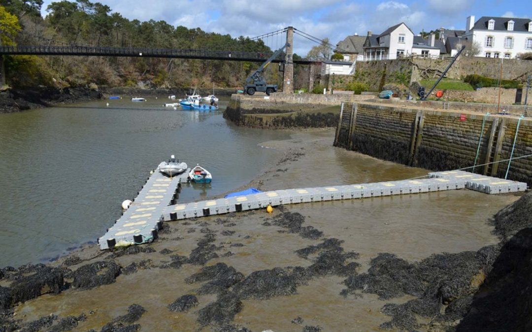 Ponton d’embarquement – Port du Bono – Le Bono – 2018