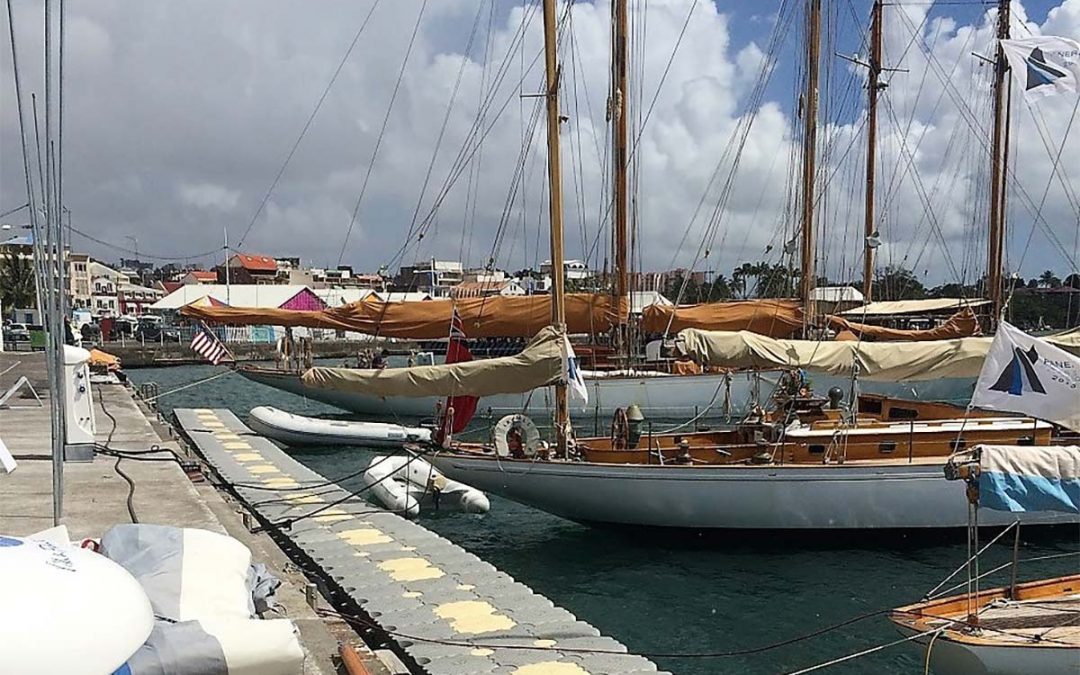 Ponton d’embarquement Panerai CUP – Fort de France – Martinique – 2015