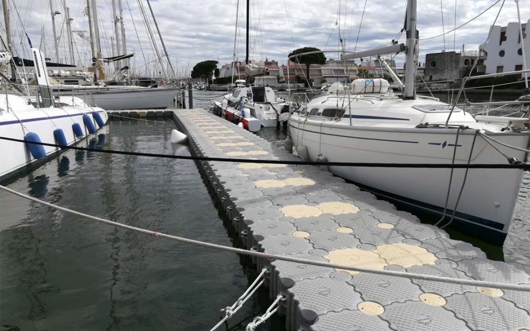 Pontons d’amarrage – Port de Plaisance de Port Camargue – 2018