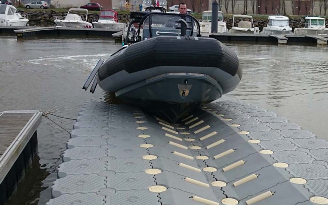 Base à bateaux de 9m x 3,5m pour les Affaires Maritimes, Les Sables d’Olonne – 2015