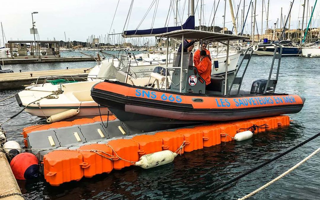 Base à bateau 6 m x 2,5 m – SNSM – Saint-Cyprien – 2016