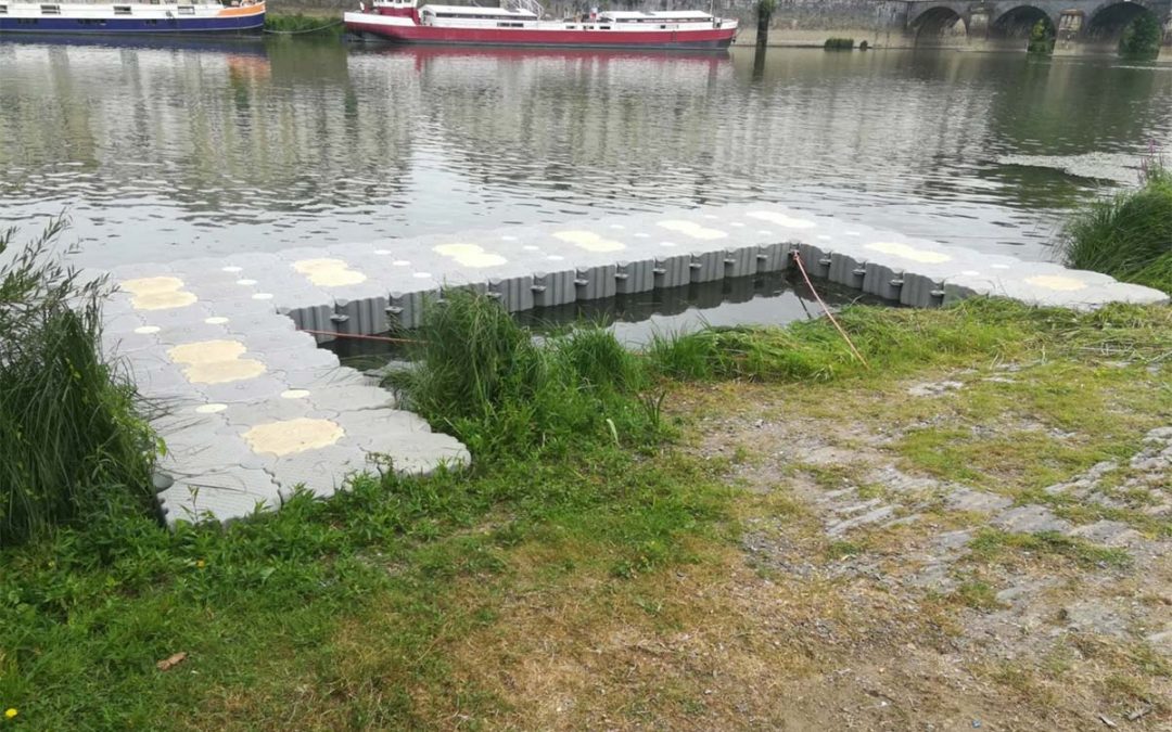 Ponton fluvial et d’amarrage – Angers Cœur de Maine – Angers